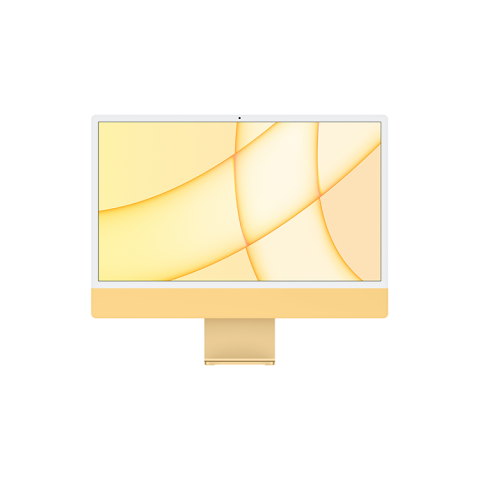 iMac 24" Retina 4,5K, (M1 8C CPU, 8C GPU), 8 ГБ, 512 ГБ SSD, жёлтый