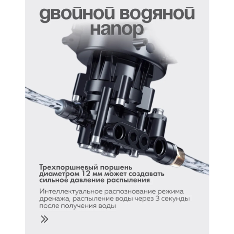 Аккумуляторная мойка высокого давления для машины